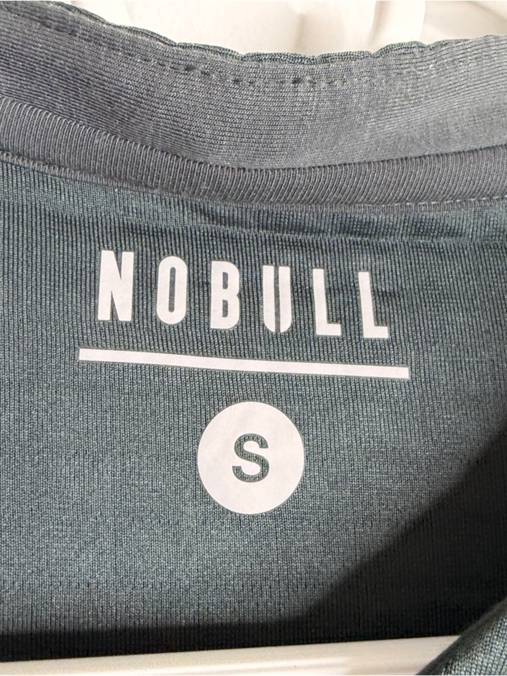 NOBULL Forest Green Waffle-Knit Crewneck Sweater Small - Picture 4 of 8